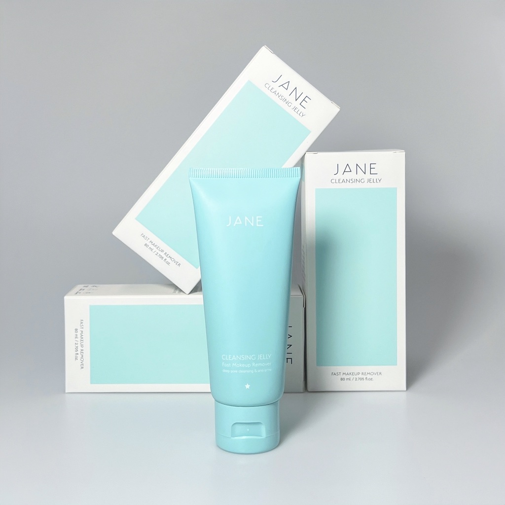 คลีนซิ่งลิควิด (80g.) Cleansing Jelly Fast Makeup Remover ผิวแพ้ง่ายใช้ได้ ค่า PH.balance5.5