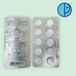 BOWA โบวา ยาเม็ดลดกรด จุกเสียด ท้องขึ้น ท้องเฟ้อ รสมินท์ (ขนาดบรรจุ 2 x 10 เม็ด)