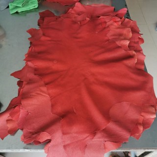 หนังซับแกะ​ หนา​0.7-0.1มิล​ หนังนุ่ม​ บาง​ หนังแท้💯%  ราคา/แ…