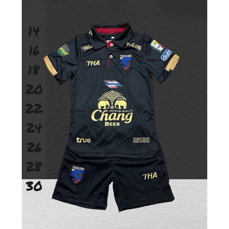 ชุดกีฬาชุดบอลเด็กคอปกสีผืนสีสดใสเด็กหญิงชายใส่ได้ - รูปที่ 6