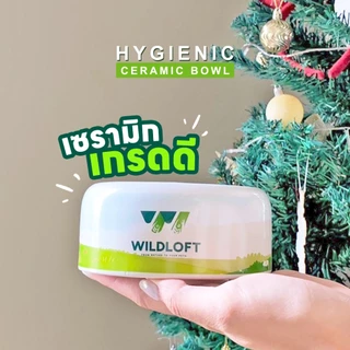 ชามอาหารสัตว์เล็ก Wildloft Hygienic Ceramic Bowl | ทำความสะอาดง่าย | ปลอดภัยต่อสัตว์เลี้ยง