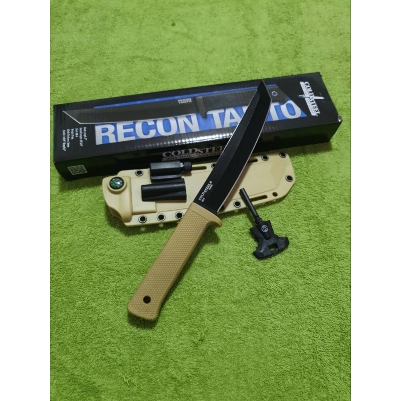 มีดพกเดินป่า มีดCOLD STEEL RECON TANTO309 ทราย