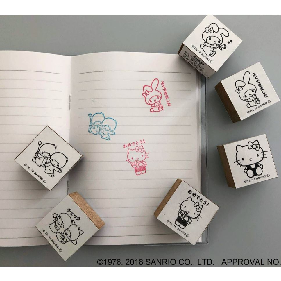 หายาก!!! ตัวปั้มสุดน่ารักจากSanrio นำเข้าจากญี่ปุ่น มีให้เลือกหลายลาย สินค้าพร้อมส่งจากไทย