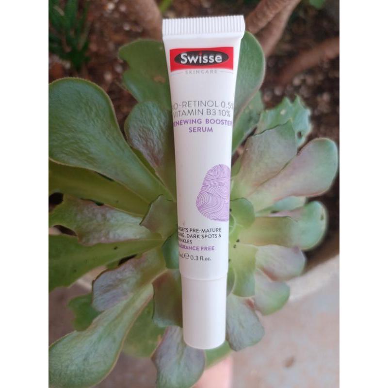 Swisse Skincare Bio-Retinol 0.5% Vitamin B3 10% Renewing Booster Serum 10ml.