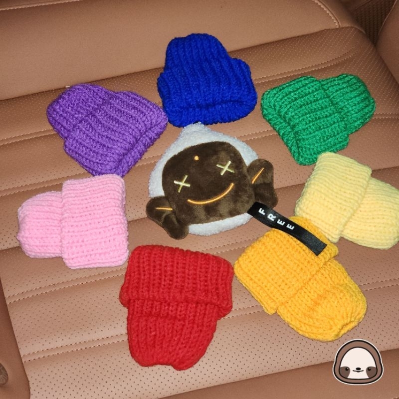 [Made to order🇹🇭] ✨แจ้งชื่อทางแชท/หมายเหตุ✨ หมวกตุ๊กตา ใส่ชื่อได้ Amitofo หมวกหลวงเจ้ ลาบูบู้ liila ไลลาแคท หมวกไหมพรม