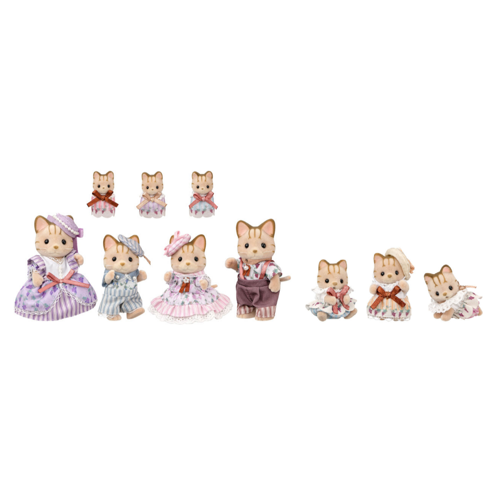 [Direct from Japan] Sylvanian Families Limited Tabby Cat Family Elegant Set Japan NEW