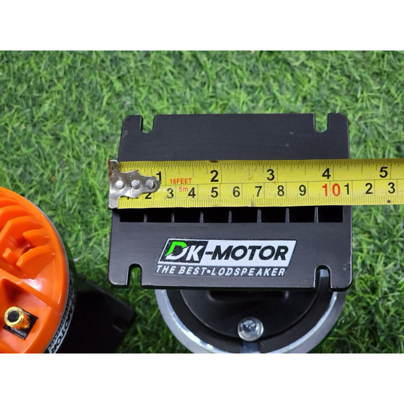 ลำโพงแหลม DK MOTOR ไดร์ส้ม (ปากไลน์อาเรย์ อลูมิเนียม) ไดรเวอร์เสียงแหลม ลำโพง ตูดไดรเวอร์450พร้อมปาก (จำนวน1ตัว) - รูปที่ 4