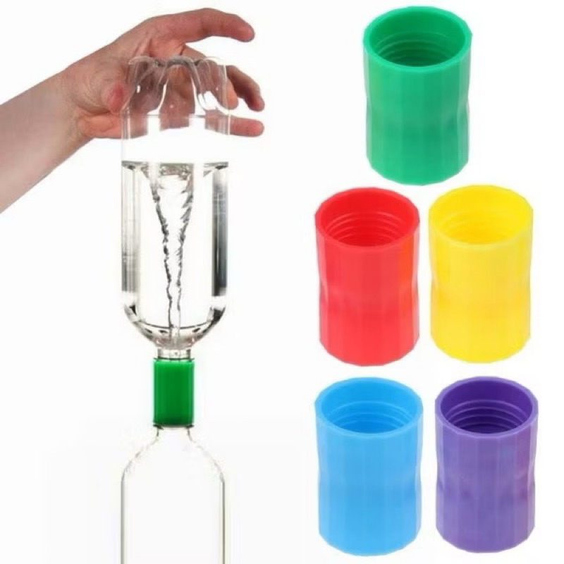 ส่งจากในไทย 1 ชุด 5 ชิ้น 🌪ข้อต่อขวดสร้างพายุทอร์นาโด (Vortex Bottle Connector)