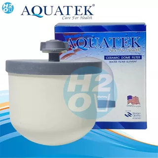 AQUATEK ไส้กรองเซรามิคโดม Ceramic ไส้กรองน้ำแร่ สำหรับ เครื่องกรองน้ำแร่ ขนาด 20,23,28 ลิตร Korea