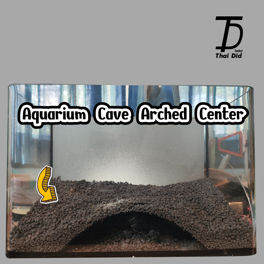 Aquarium Cave ถ้ำสำหรับตู้ปลา introvert หรือกุ้งที่ต้องการซ่อนตัว