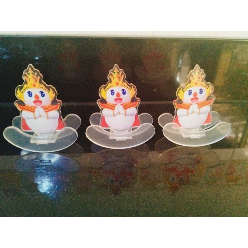 Mixueสแตนดี้อะคริลิก Mixue Snowking โยกเยก