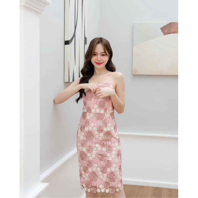 ส่งต่อ RMV collection cheri crochet dress size M