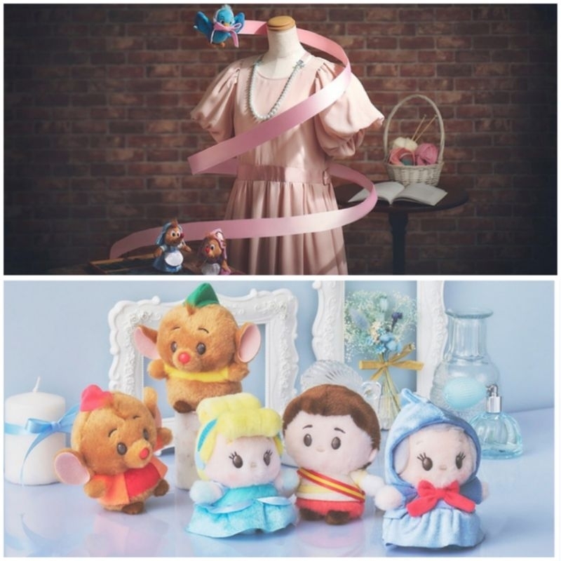 พร้อมส่ง‼️stuffed toy cat Urupocha-chan Cinderella Disney Store Japan New