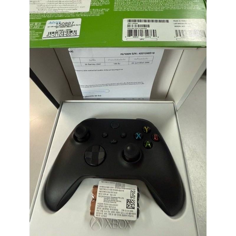 [มือ2 Used] จอย XBOX Series X Black ของแท้100% Joy Controller Bluetooth Microsoft