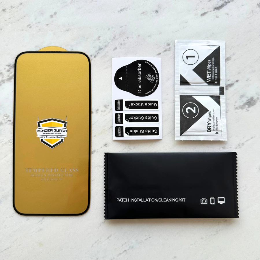 🔥[VenderGuard] ฟิล์มกระจก สำหรับ iPhone แบบเต็มจอ 9D รุ่นใหม่! 17 Pro Max|16Pro|15|15|/14/13/12/11 thumbnail 3