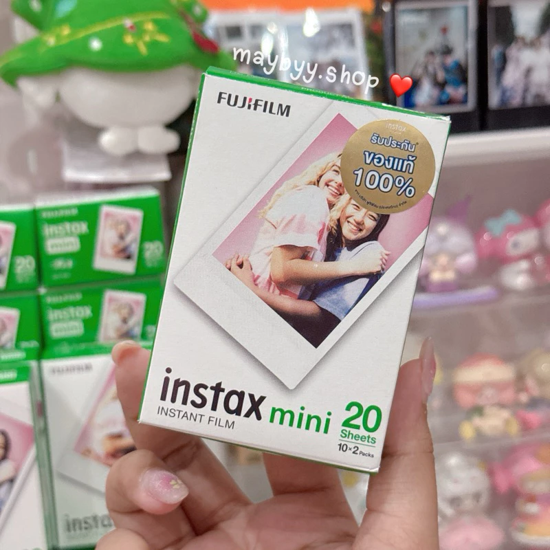 [ส่งด่วนได้] Fujifilm instax Mini Film 🎞️ ฟิล์ม ขอบขาว อินสเตนท์ ฟูจิฟิล์ม ของแท้💯 Exp 2028