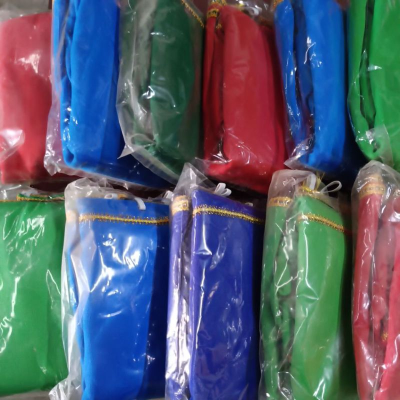 ผ้าคลุมกรงนกแบบบาง คละสี ไม่มีซิป