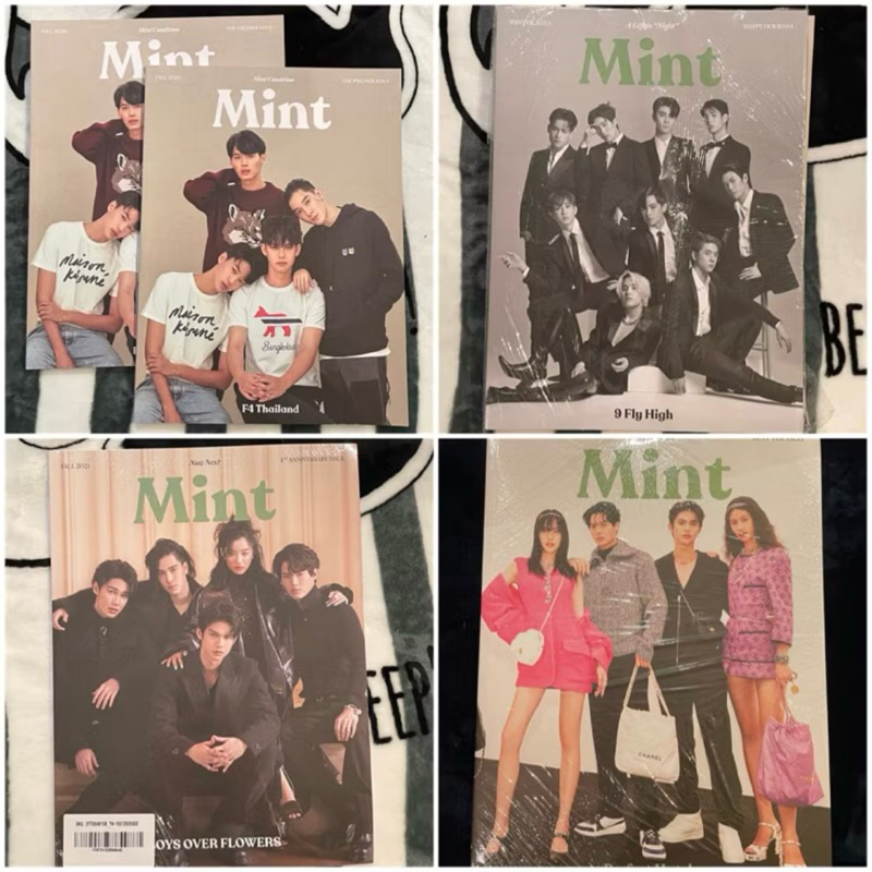 นิตยสาร Mint magazine brightwin ไบร์ทวิน f4 boys over flowers perfect match