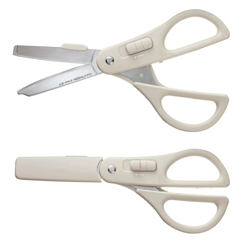 KOKUYO HAKOAKE 2 WAY SCISSORS TITANIUM กรรไกรอเนกประสงค์ KOKUYO