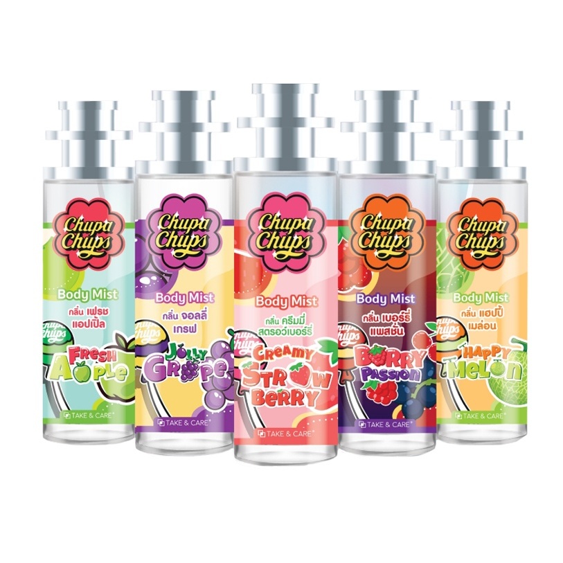 จูปาจุปส์ สเปรย์บอดี้มิส สเปรย์ฉีดตัวหอม Chupa Chups ขนาด 30ml. – โปรปัง