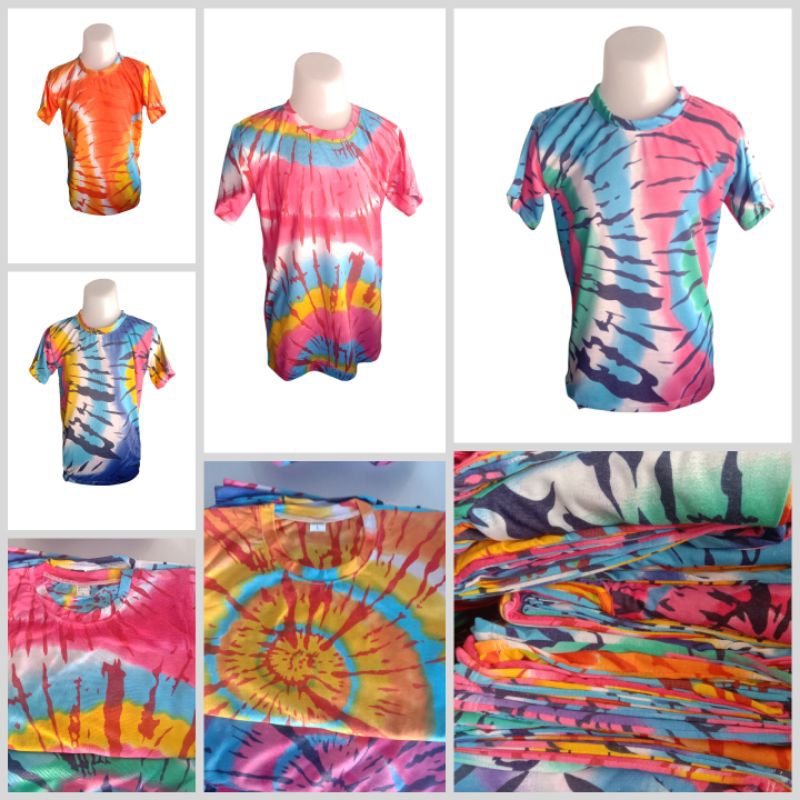 เสื้อมัดย้อมเด็กไซส์ S-2Xl