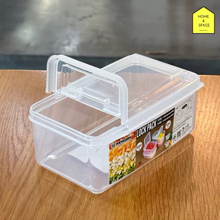 🌶️กล่องเก็บอาหาร 2 ช่อง (ถนอมผักผลไม้ ของแห้ง) KEYWAY รุ่น R-1562 , R-1563🌶️