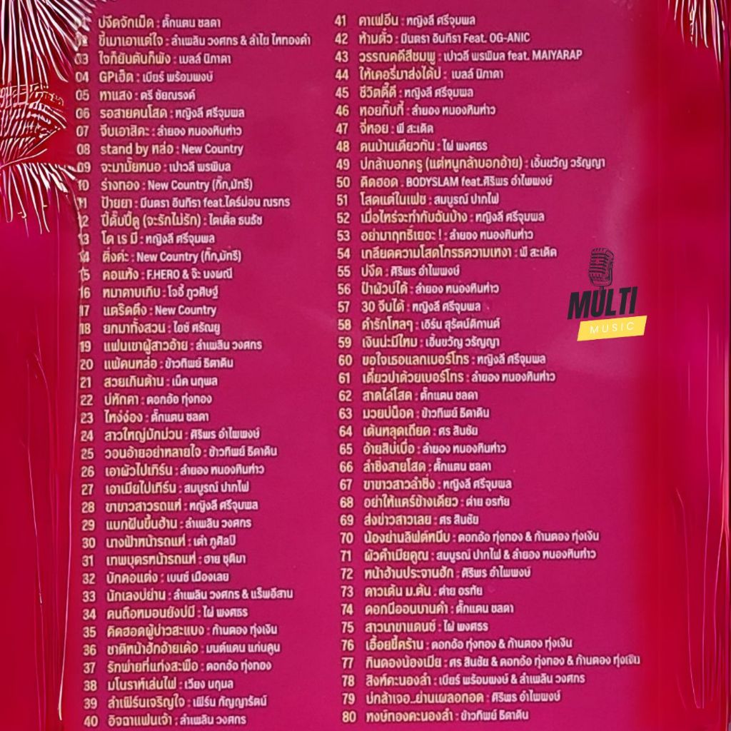 USB MP3 : เพลงลูกทุ่ง ม่วนที่สุด แกรมมี่โกลด์ เพลงสนุก สุดคุ้ม 80 เพลง ลิขสิทธิแท้ เสียงคมชัด ฟังเพลินเกิน 5 ชั่วโมง - รูปที่ 3