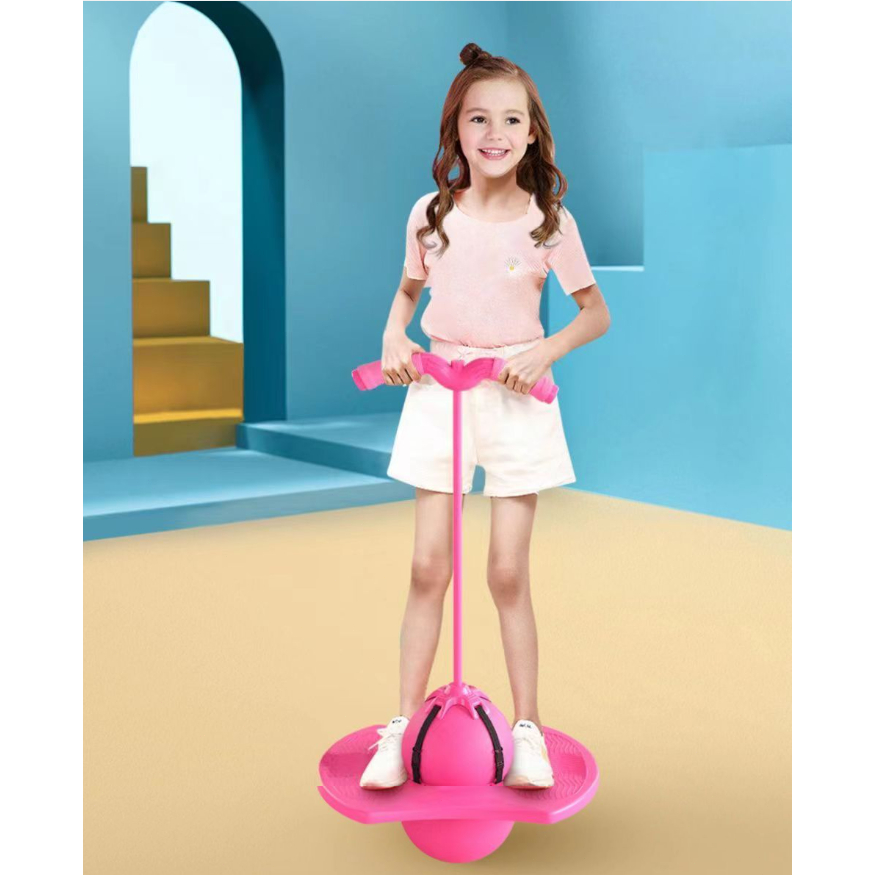 【Good_luck1】ลูกบอลกระโดดทรงตัว อุปกรณ์กีฬาเพิ่มความสูง มีทั้งแบบมีเชือก เล่นได้ทั้งเด็กและผู้ใหญ่ Bouncing Ball - รูปที่ 3