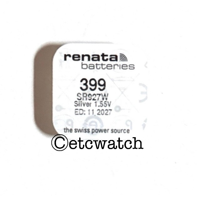 พร้อมส่ง> ถ่านกระดุม Renata SR927W / 399 1 ก้อน สำหรับ GA-1000 GA-1100 GA-300 GA-310