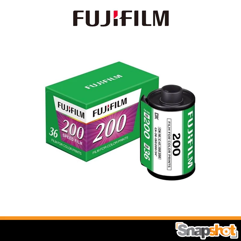 ฟิล์มสี FUJIFILM FUJICOLOR 35 mm. ISO 200 - 36 Ex Fujifilm 200