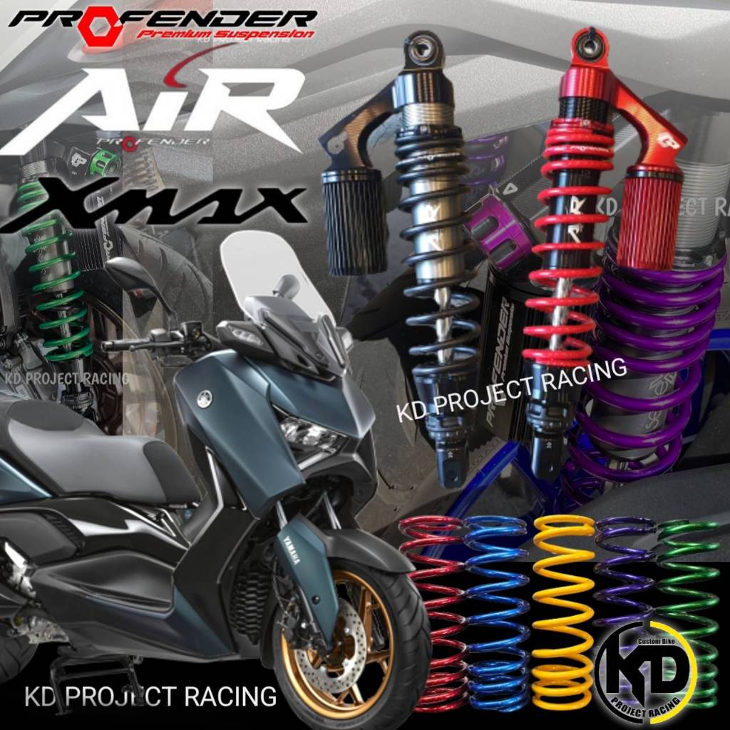 โช๊ค Profender รุ่น Air XMAX300 2017-25 (สูง330,350mm)