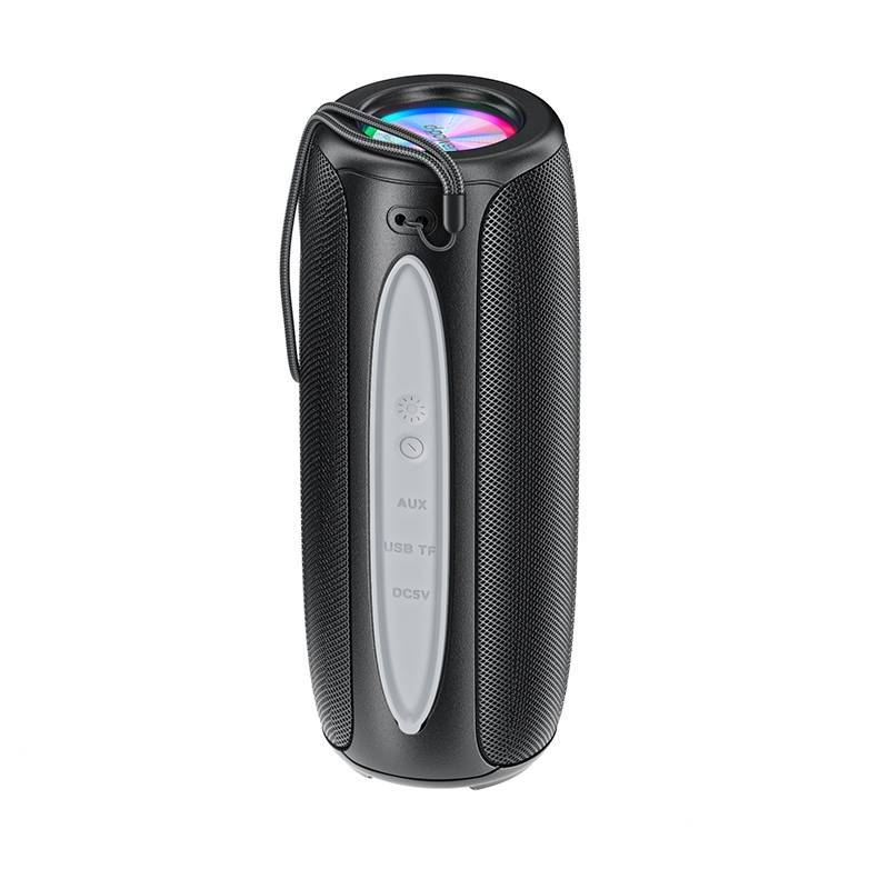 d-power ลำโพงบลูทูธพกพา รุ่น M69 ไฟ RGB light แบตเตอรี่ในตัว1200mAh USB/TF- Card/AUX In3.5mm/BT
