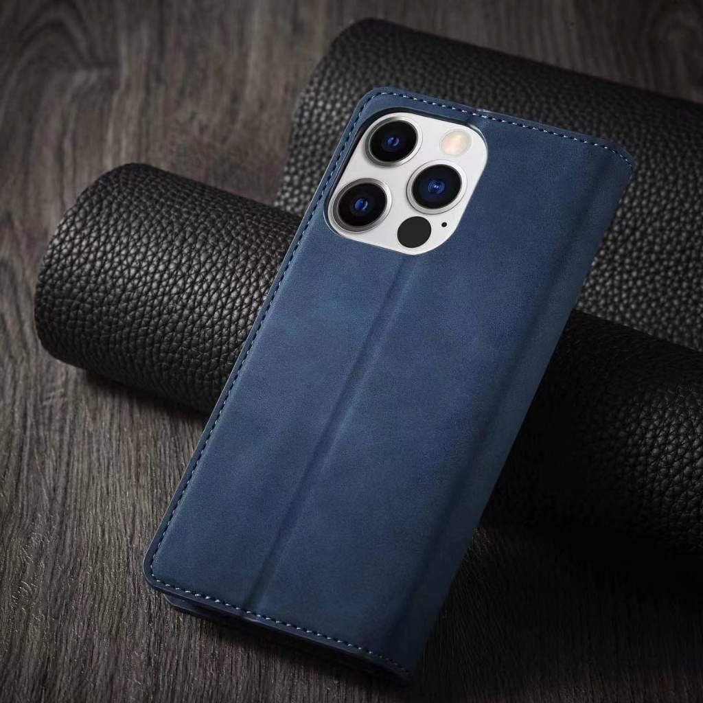 เคสฝาพับหนัง Xunte สำหรับ iPhone 17 17Pro Max 17Air 16 16Pro Max 16Plus 15 Pro Max 15Plus 16E กระเป๋า ซอง ฝาพับ ตั้งได้ - รูปที่ 6