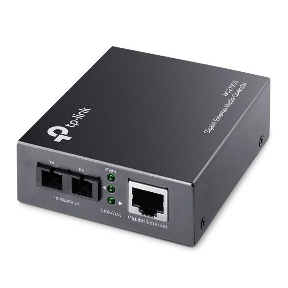 TP-LINK MC210CS Gigabit Single-Mode Media Converter