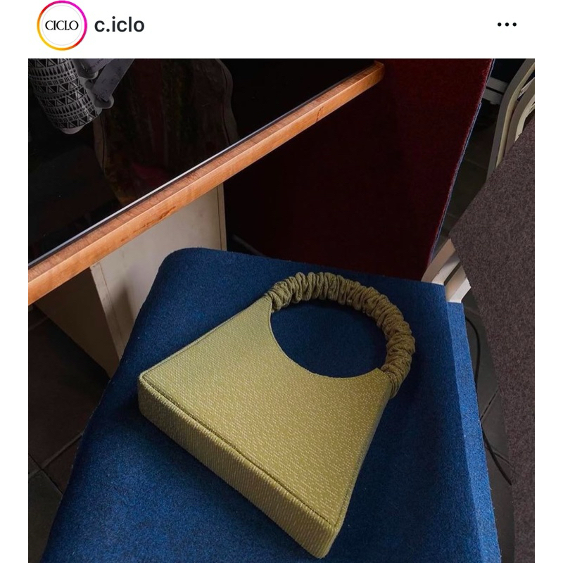 ciclo bag alyssa pistachio used
