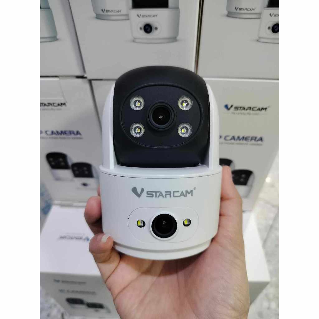 Vstarcam รุ่น C996DR (เลนส์คู่) ความคมชัด 1.0MP กล้องวงจรปิดใช้ภายใน พูดคุยโต้ตอบได้