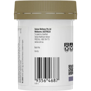 Swisse Ultiboost Ashwagandha Calm+ 60 Pack ช่วยผ่อนคลายความเครียด บรรเทาความเหนื่อยล้า