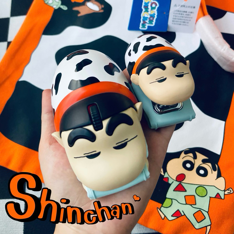 เมาส์ชินจัง V2 *ถ่านฟรี mouse พร้อมเปิดใช้งาน*🎁🌈 ลิขสิทธิ์จากเกาหลี🇰🇷‼️ เม้าส์บลูทูธชินจัง เมาส์ไร้ส