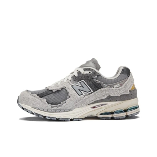 【ของแท้ 100%】New Balance NB 2002R Cloudy gray