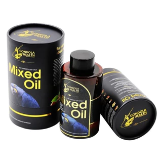 Mixed oil ขวดแพคเกจ วิตามินรวมและน้ำมันสกัดเย็น นกแก้วทุกสายพันธุ์