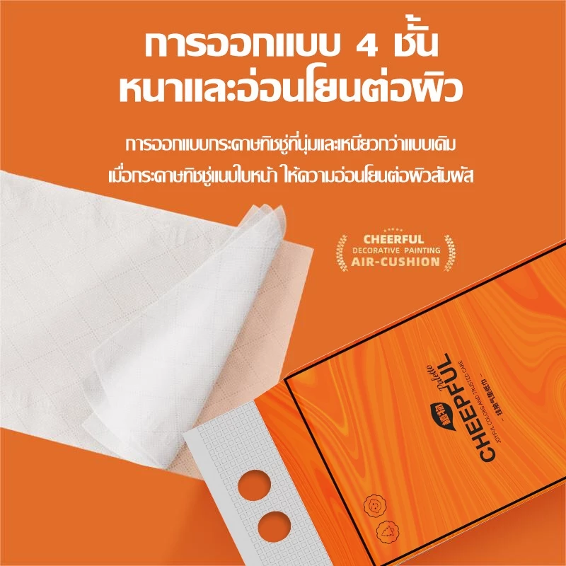 morfunz 🔥 1 ลัง 8 ห่อ 🔥 ทิชชู่ แขวน CHEEPFUL GB/T 20808 ทิชชู่แบบดึงแขวนได้ กระดาษทิชชู่ ทิชชู่ ทิชชู่ยกแพ็ค tissue thumbnail 5