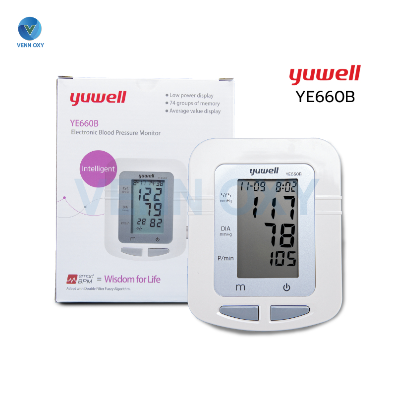 เครื่องวัดความดัน Yuwell YE-670D เสียงไทย Blood Pressure monitor วัด ความดัน ยูเวล