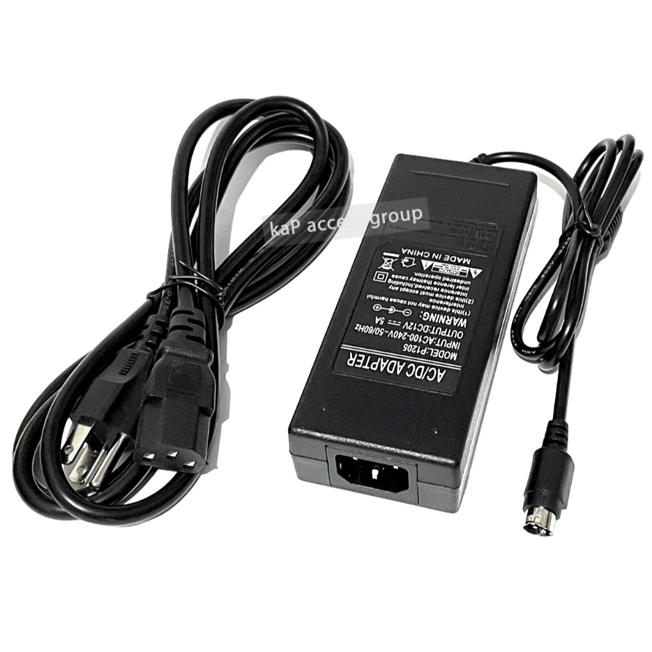 อะแดปเตอร์ เครื่อง DVR  12V 5A อย่างดี