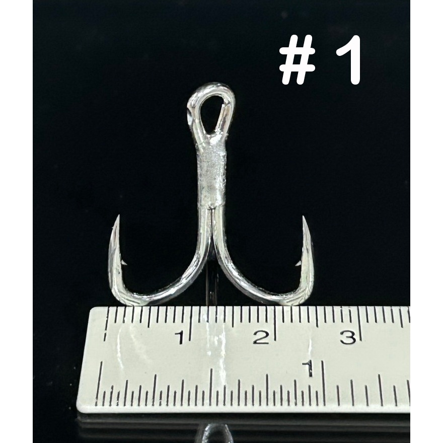 A-ACC Decoy Y-S22 ตาเบ็ด 3 ทาง Treble Hook รูปที่ 5
