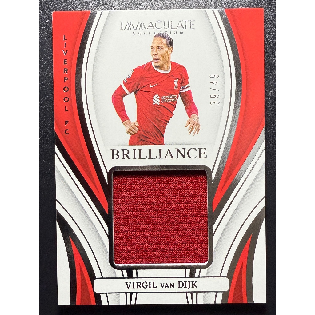 PATCH RUN /49 Virgil Van Dijk Immaculate Brilliance BR-VVD