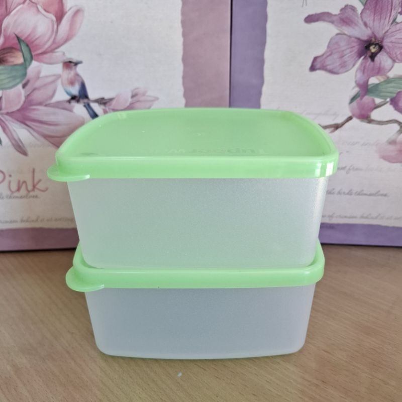 Tupperware กล่องเหมันต์ รุ่นตัวใส ขนาดต่างๆ กล่องเก็บอาหาร คงสดใหม่