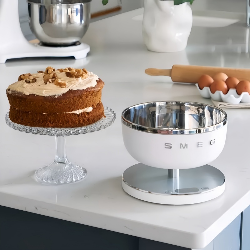 ⚡พร้อมส่ง⚡Smeg แท้ 100% Digital Kitchen Scale เครื่องชั่งดิจิตอลสำหรับห้องครัวแบบพื้นฐานพร้อมจอ LCD ชั่งน้ำหนักได้สูงสุด ราคา ถูกที่สุด ดีลบีเคเค