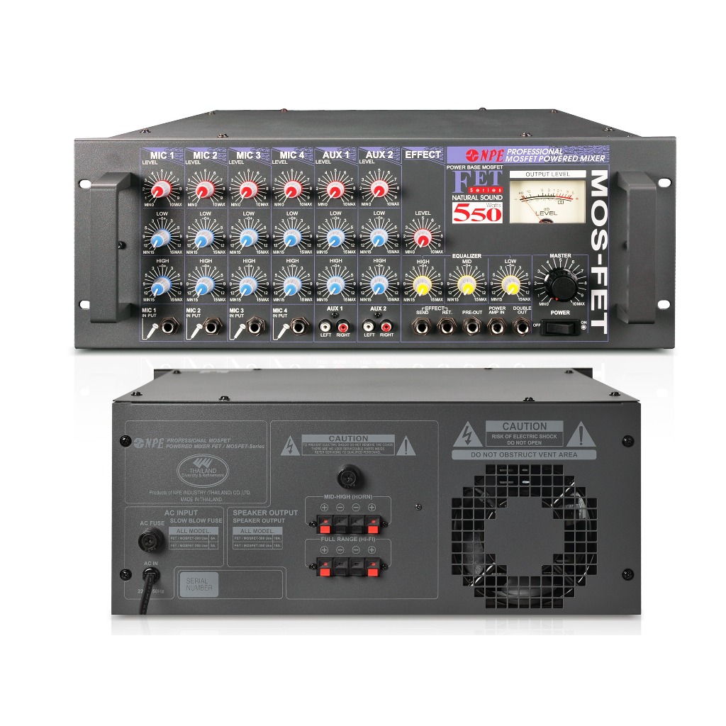 NPE Mosfet Power Mixer FET-550 II
