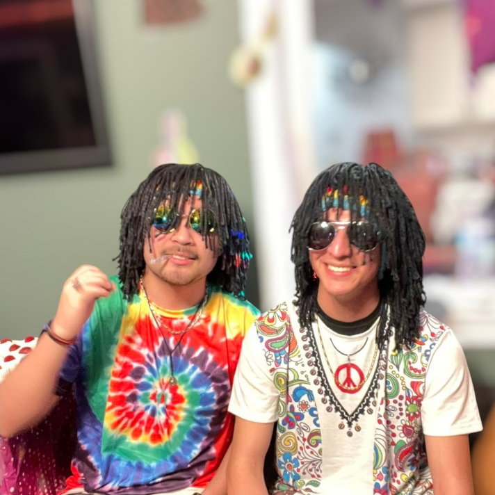 วิกผมเดดร็อค หมวกถักไหมพรมผมเดทร็อค เดทร็อค วิกผมแฟนซี,ปาร์ตี้ปีใหม่ Men Knit Hat with Dreadlocks Ha