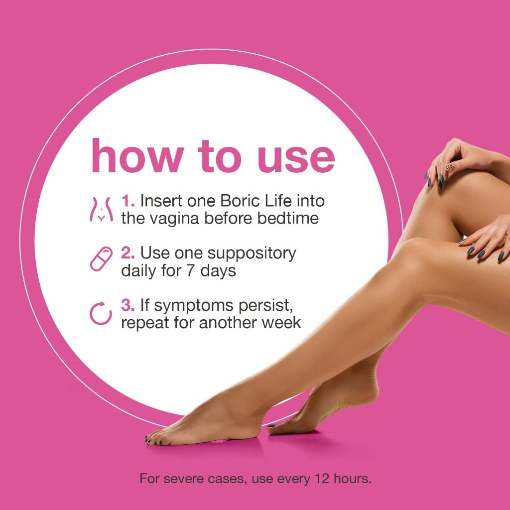 NutraBlast Boric Life Vaginal Suppositories – 30 แคปซูล (สูตรดูแลสมดุลภายใน) (Sku.2189) ราคา ถูกที่สุด ดีลบีเคเค แกลเลอรีภาพที่ 7